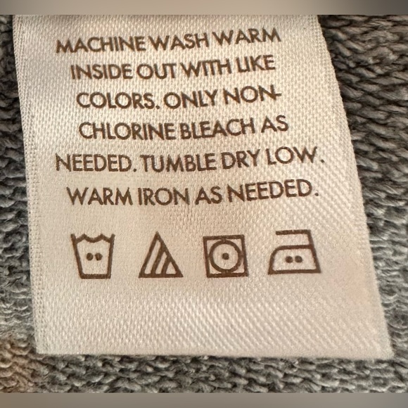 Kid’s Hanna Andersson Heather Gray Cotton Bright Basics Survivor Zip-Up Hoodie - Picture 12 of 14